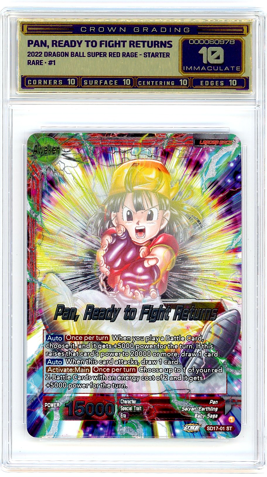 Pan, Ready to Fight Returns