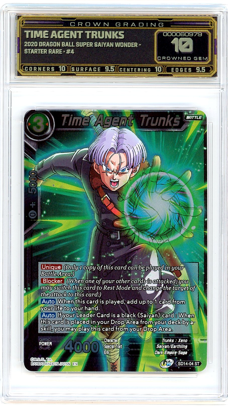 Time Agent Trunks