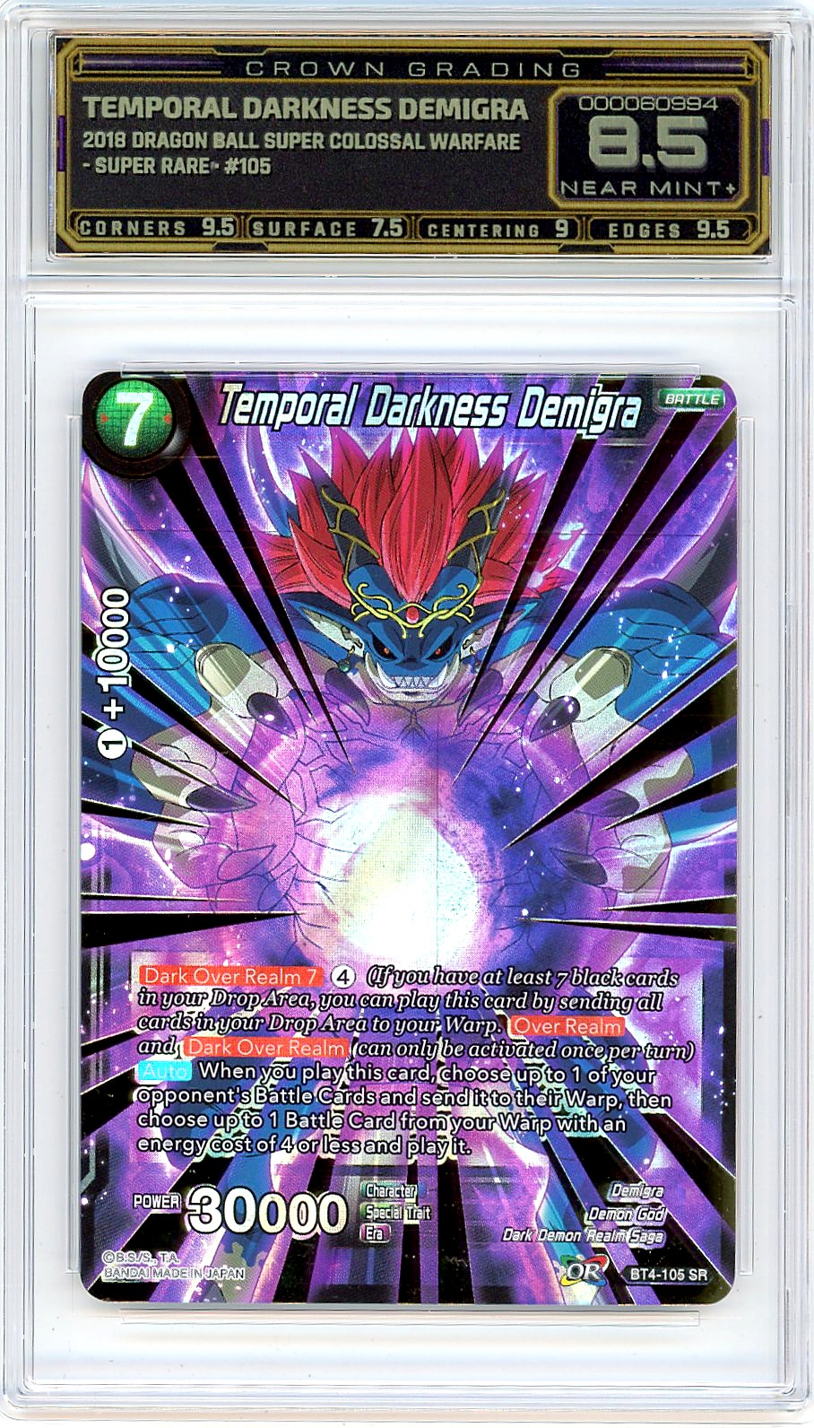 Temporal Darkness Demigra