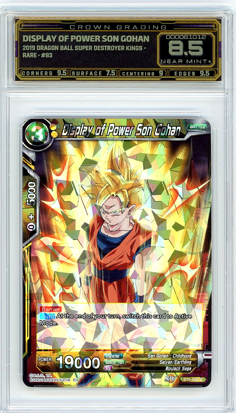 Display of Power Son Gohan