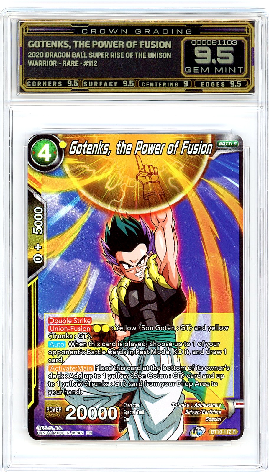 Gotenks, the Power of Fusion