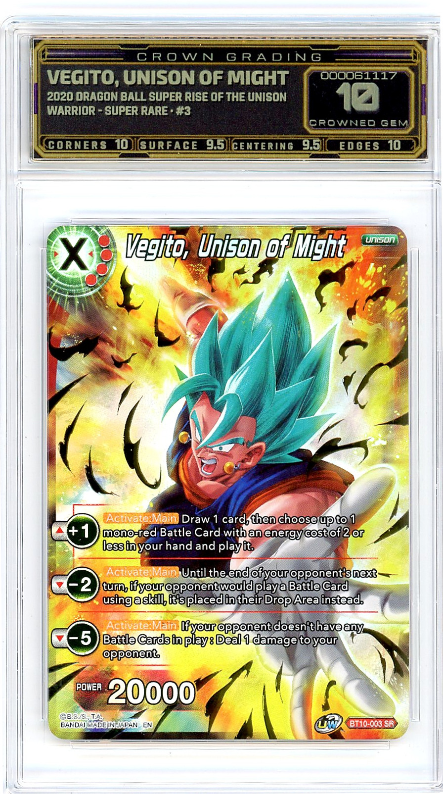 Vegito, Unison of Might