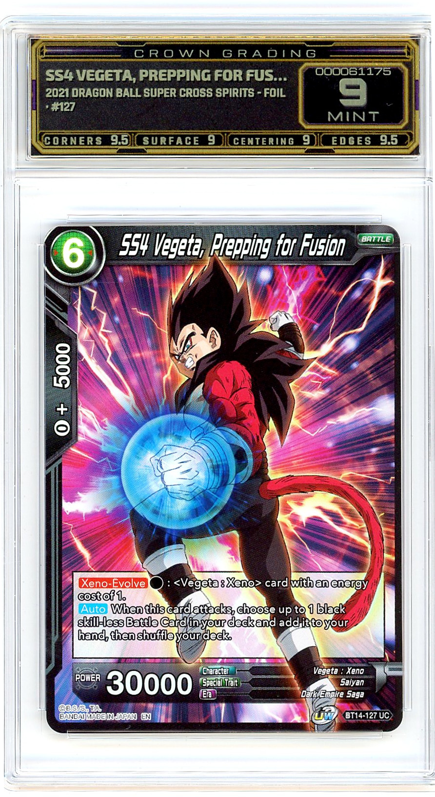 SS4 Vegeta, Prepping for Fus…