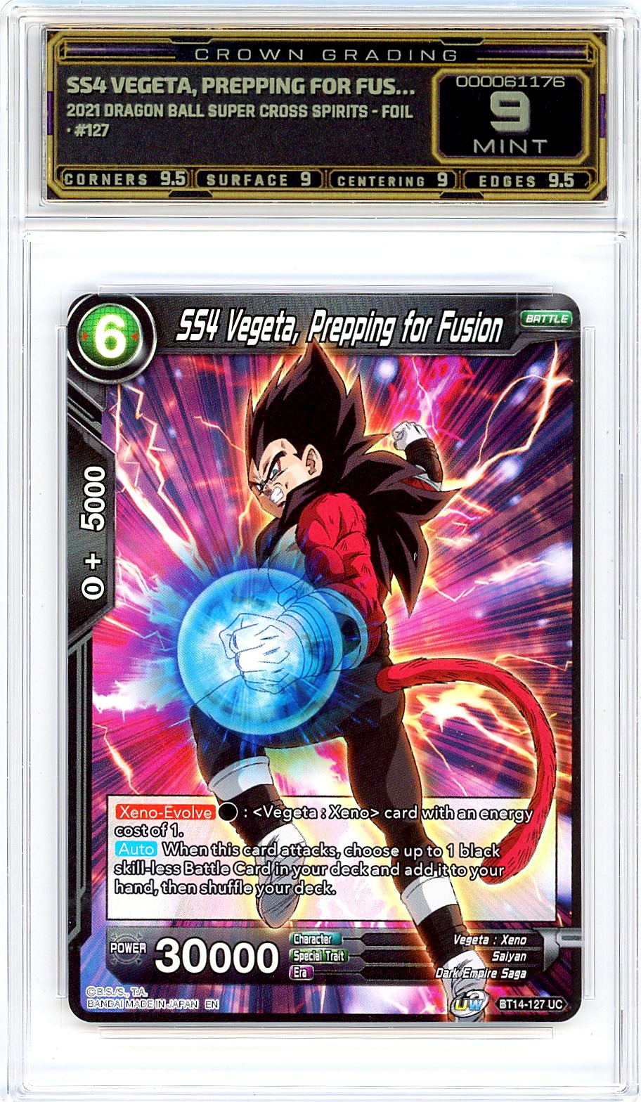 SS4 Vegeta, Prepping for Fus…