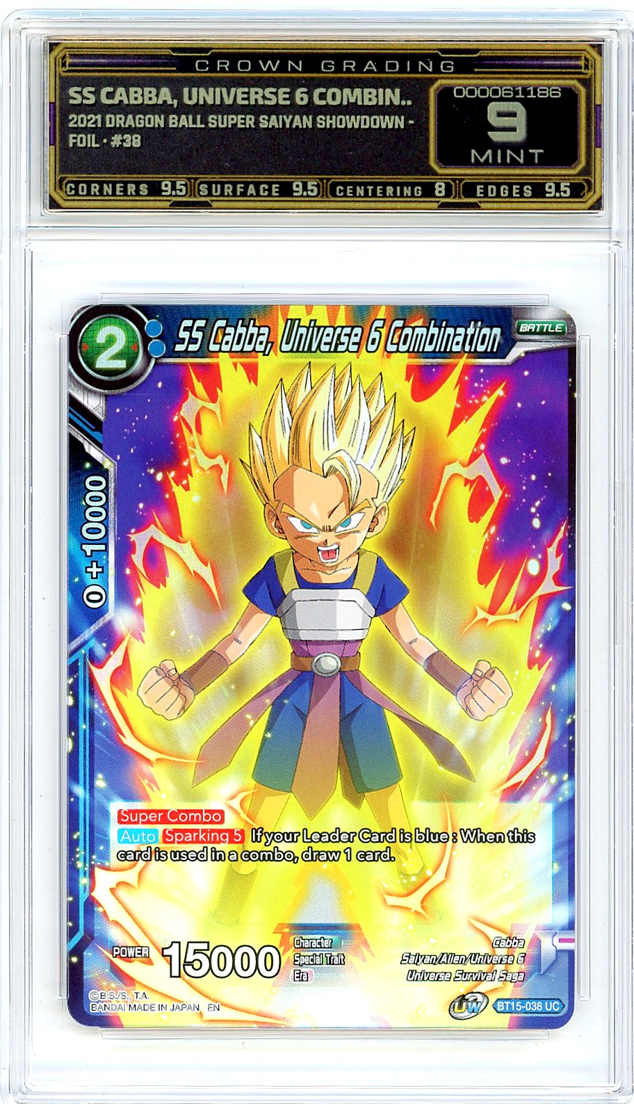 SS Cabba, Universe 6 Combin..