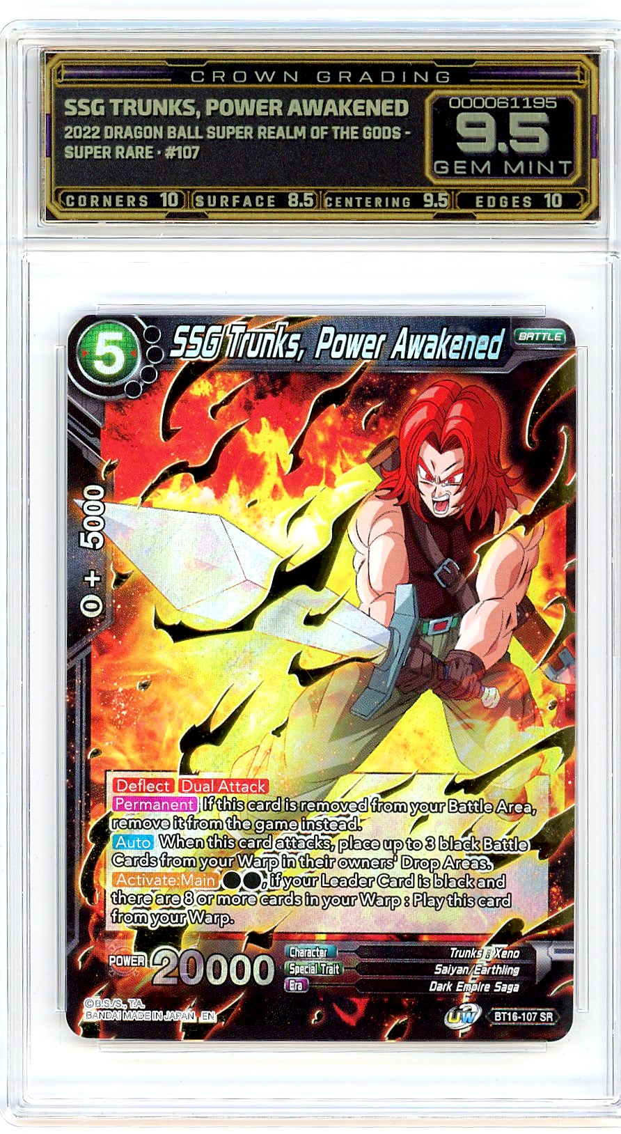 SSG Trunks, Power Awakened