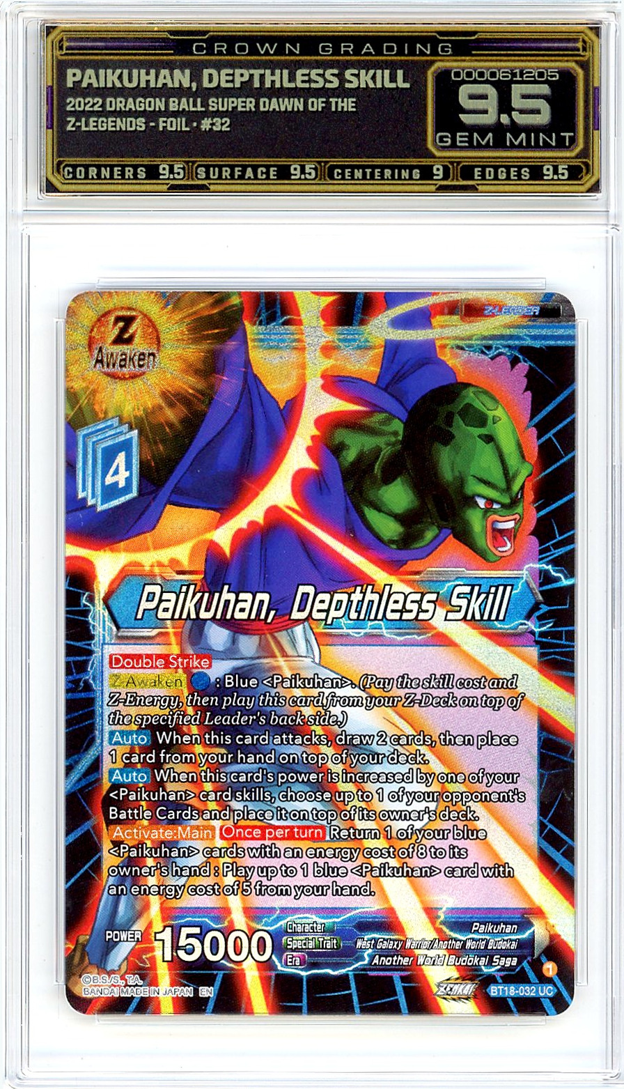 Paikuhan, Depthless Skill