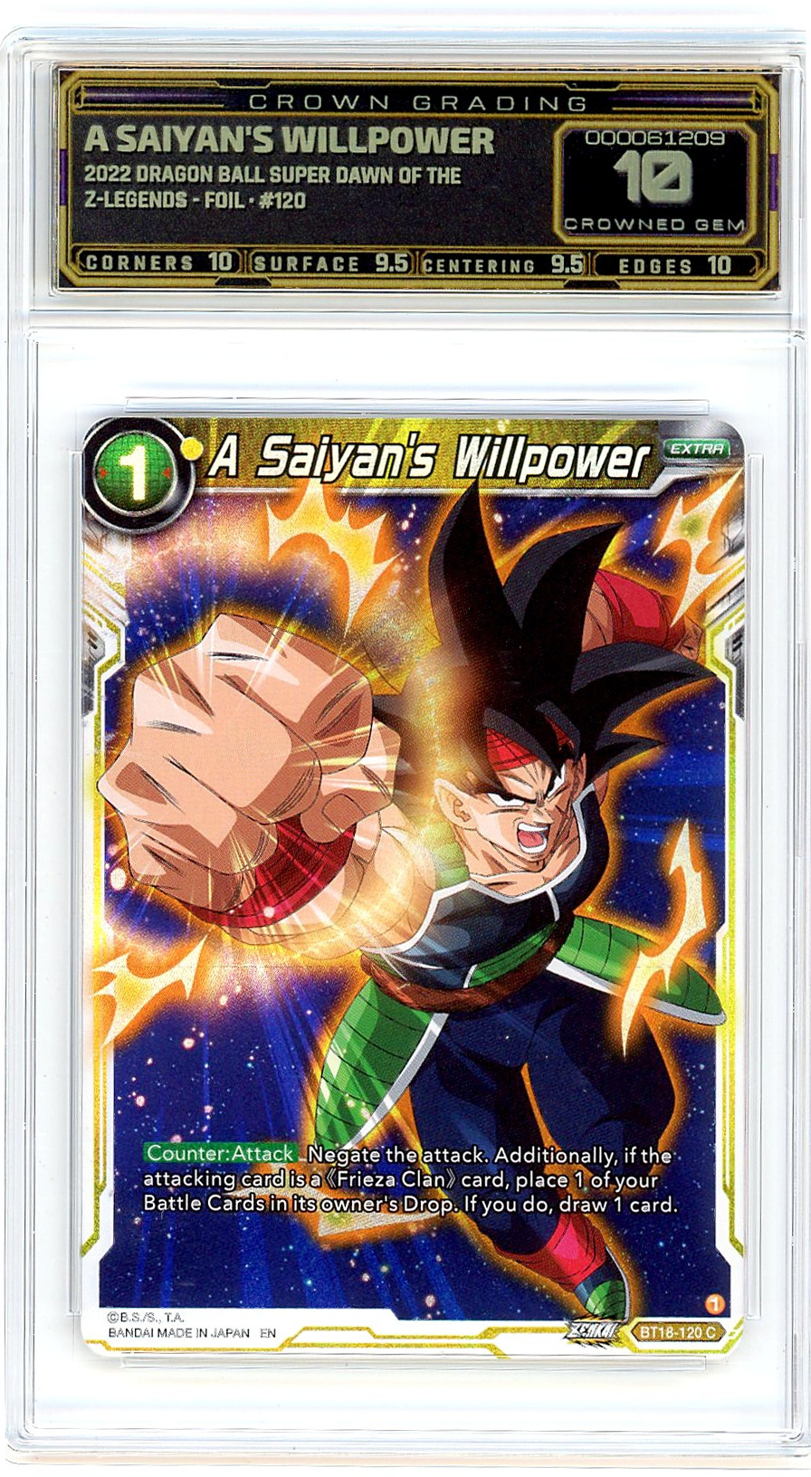 A Saiyan's Willpower