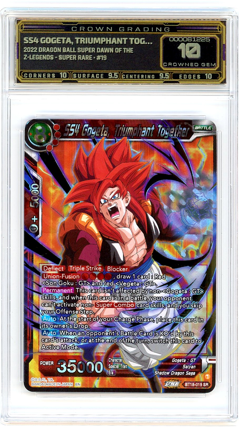 SS4 Gogeta, Triumphant Tog…