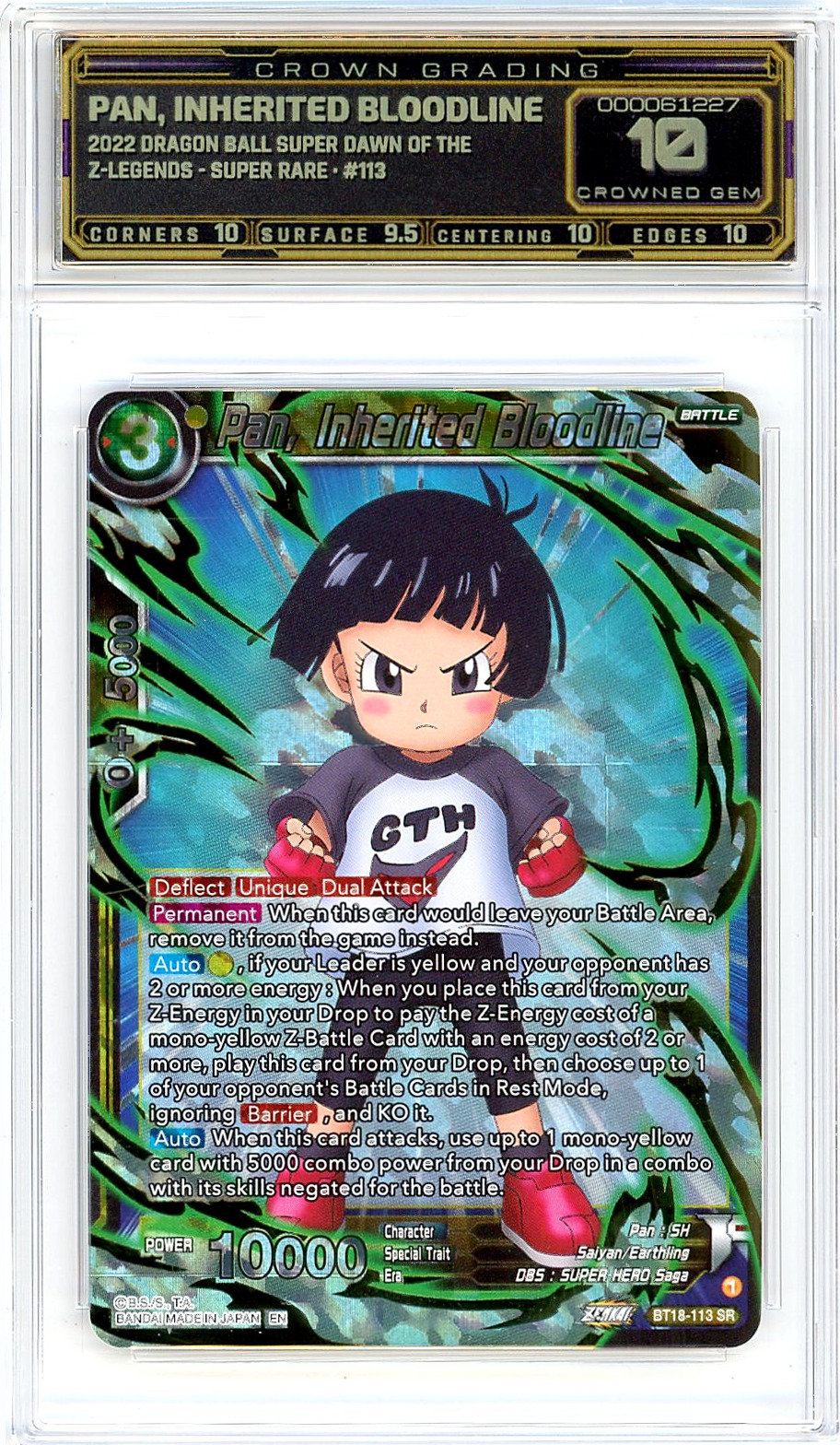 Pan, Inherited Bloodline