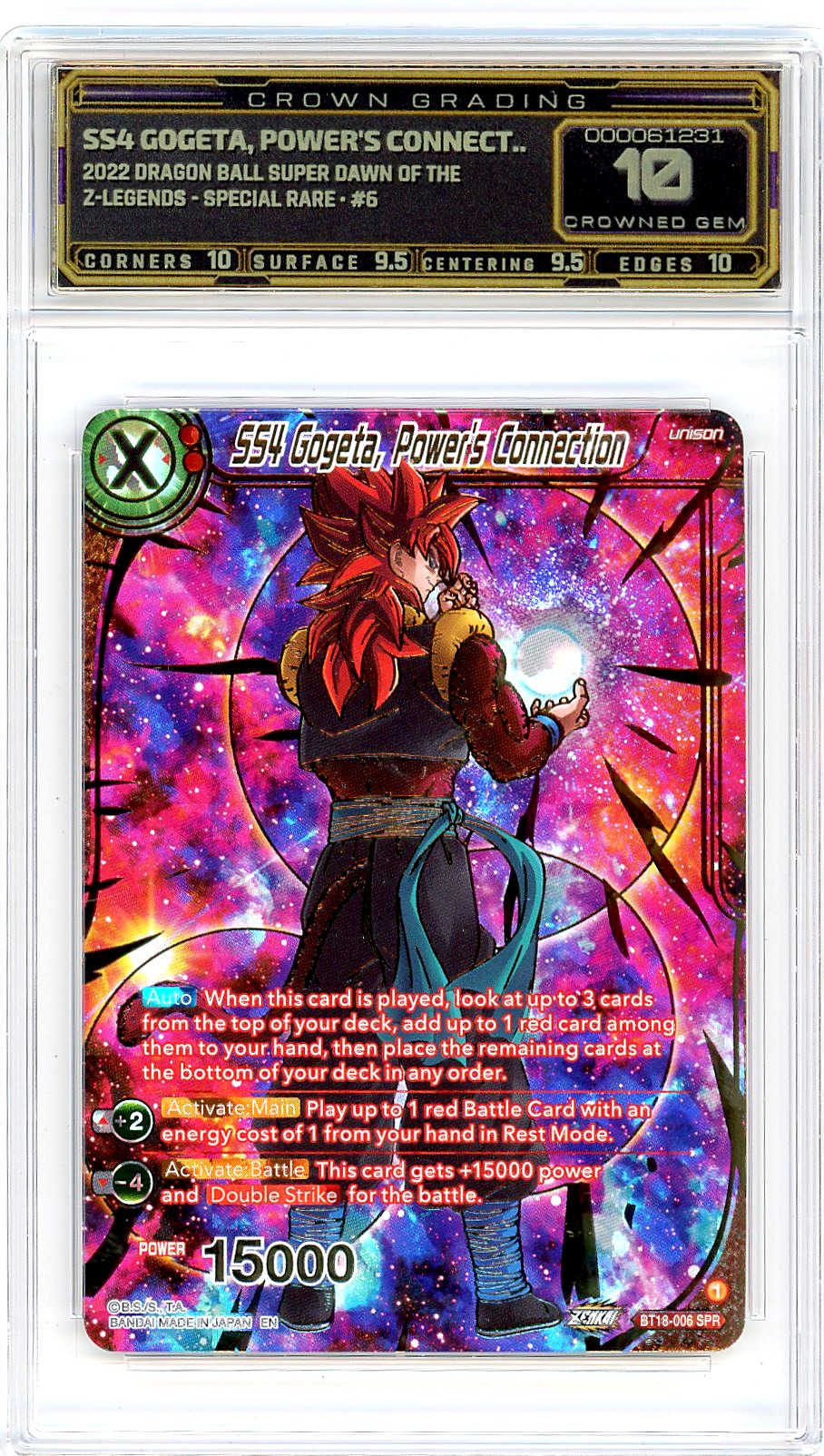 SS4 Gogeta, Power's Connect..