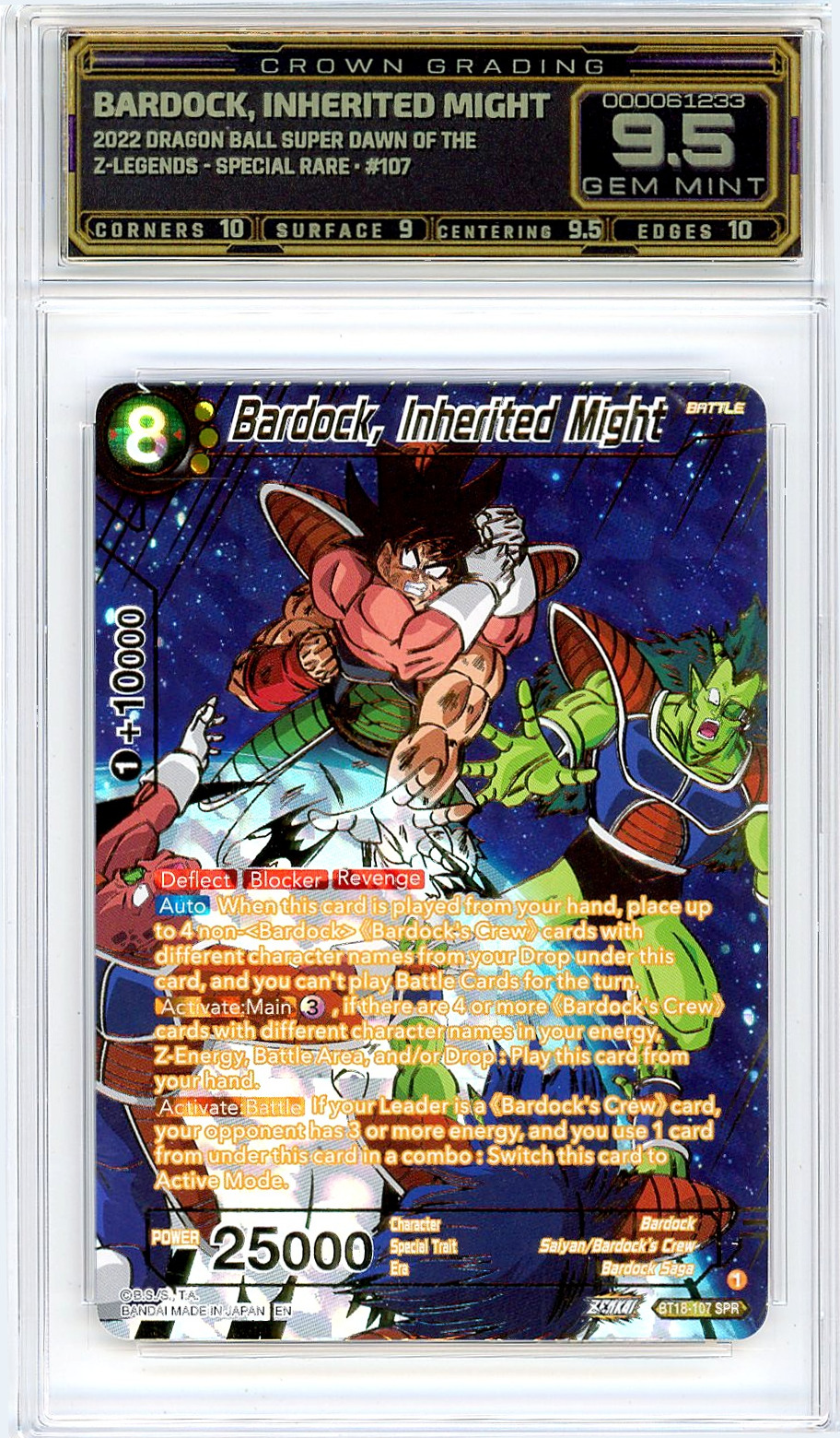 Bardock, Inherited Might
