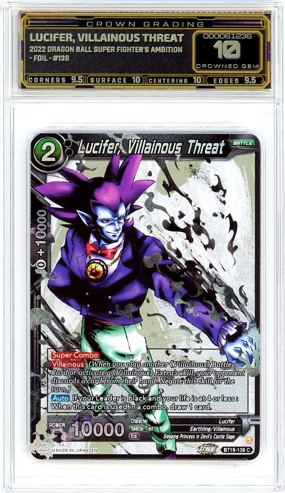 Lucifer, Villainous Threat