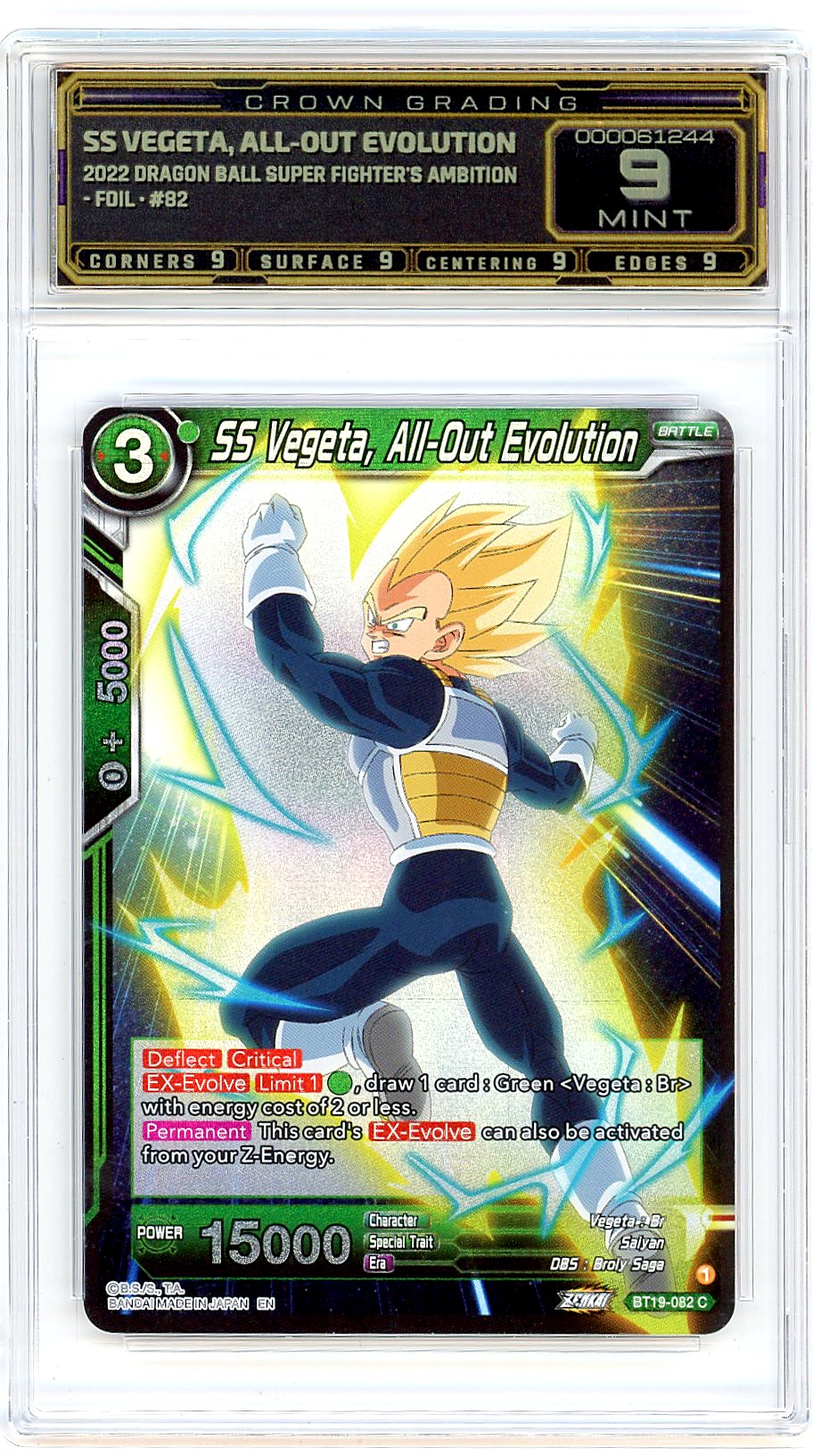 SS Vegeta, All-Out Evolution