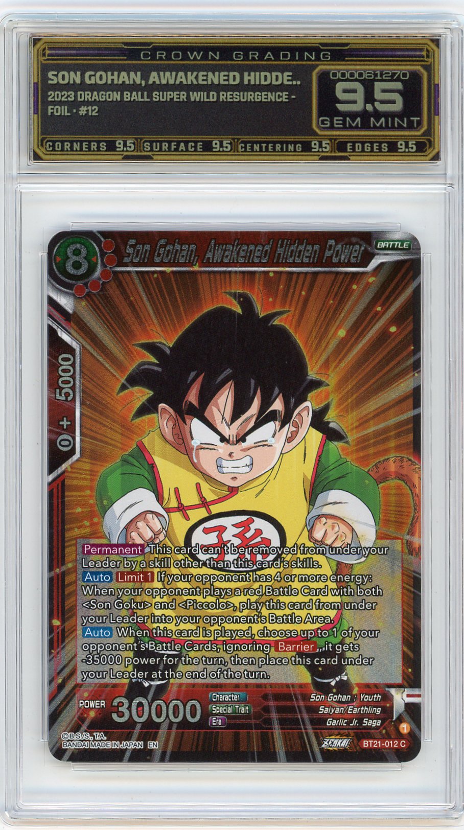 Son Gohan, Awakened Hidde..