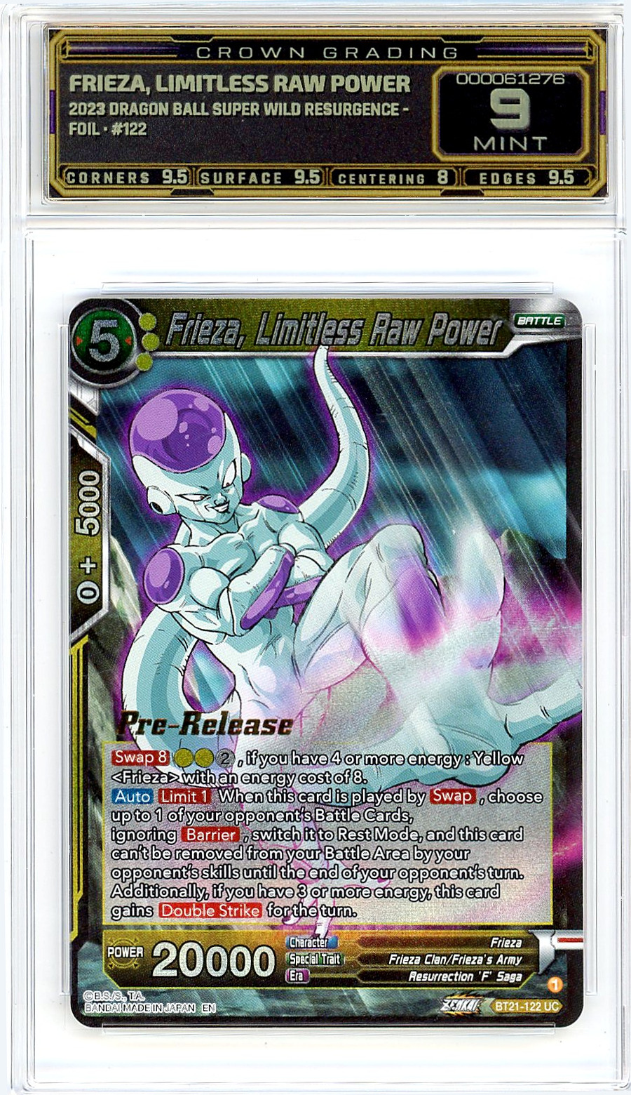 Frieza, Limitless Raw Power