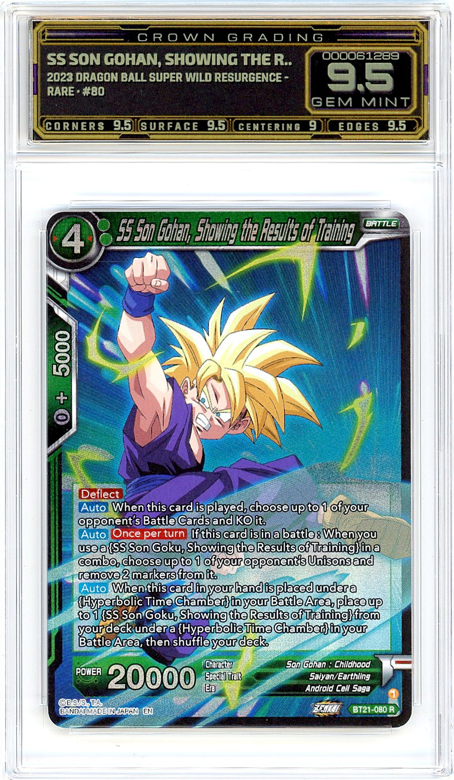 SS Son Gohan, Showing the R..