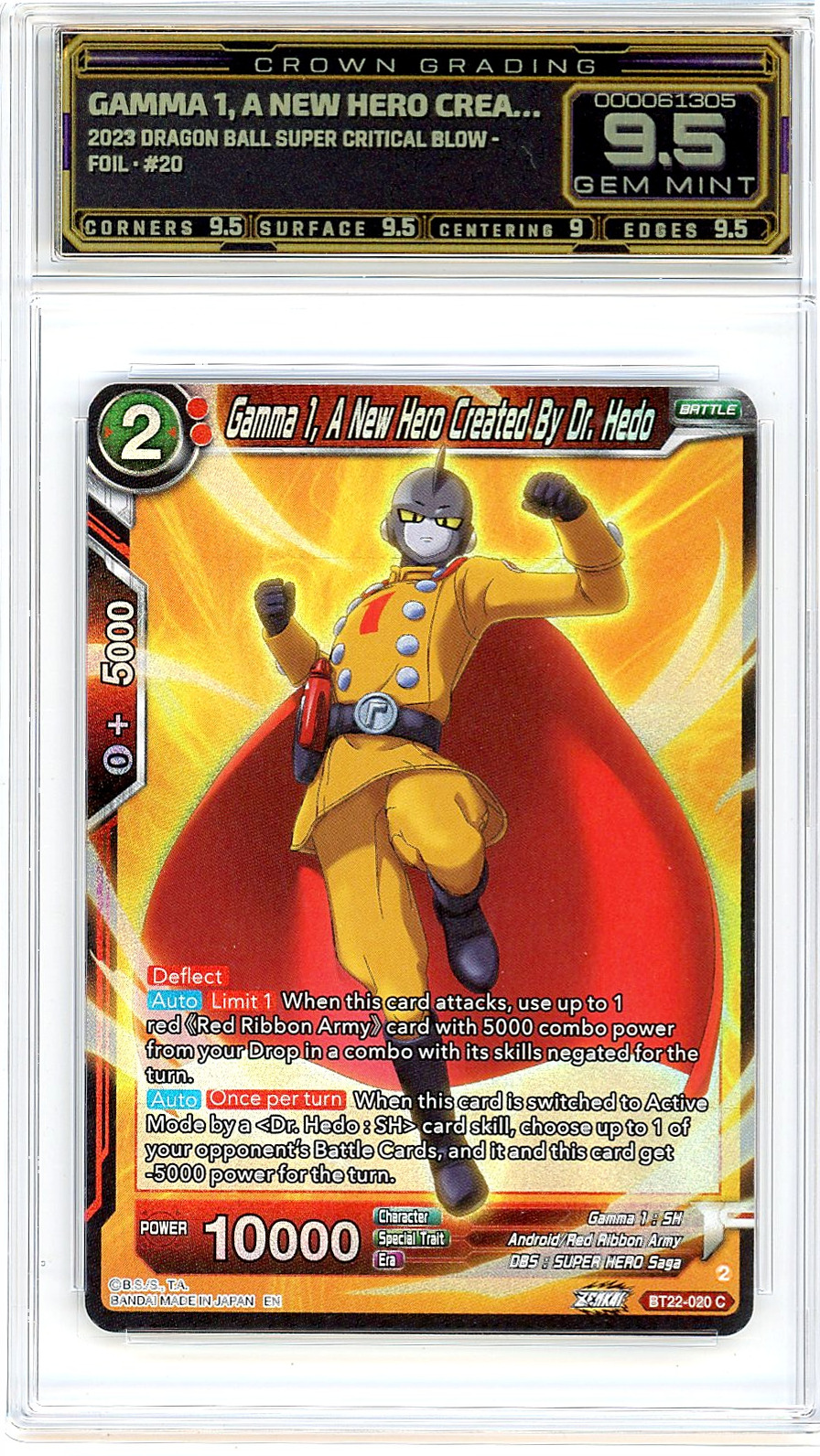 Gamma 1, A New Hero Crea…