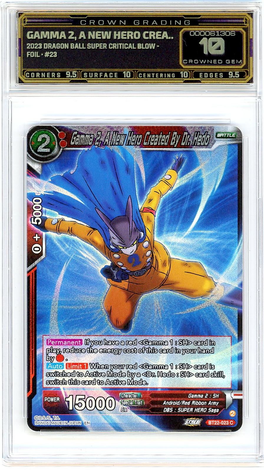 Gamma 2, A New Hero Crea..