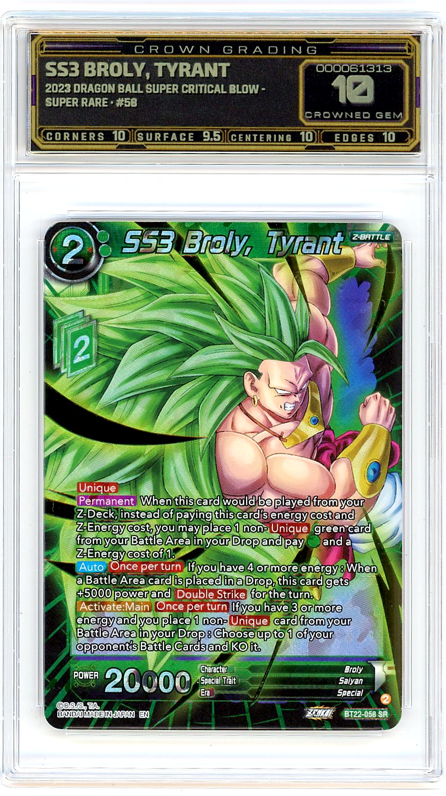 SS3 Broly, Tyrant