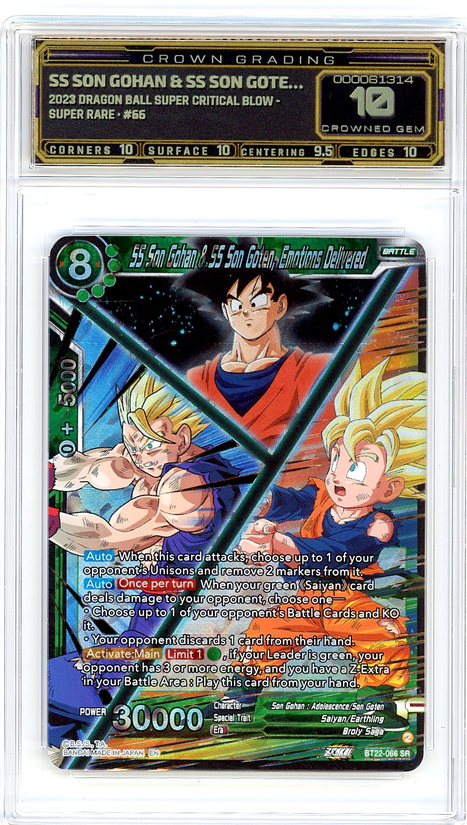 SS Son Gohan & SS Son Gote…