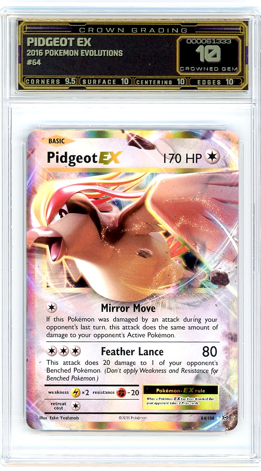 Pidgeot EX