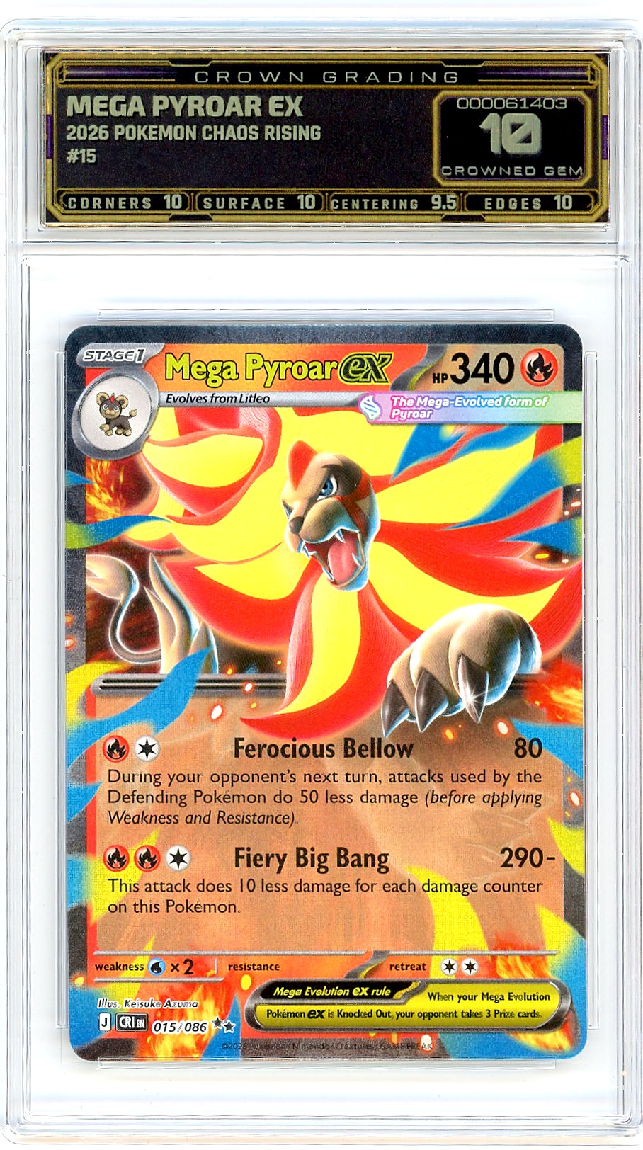 Mega Pyroar ex