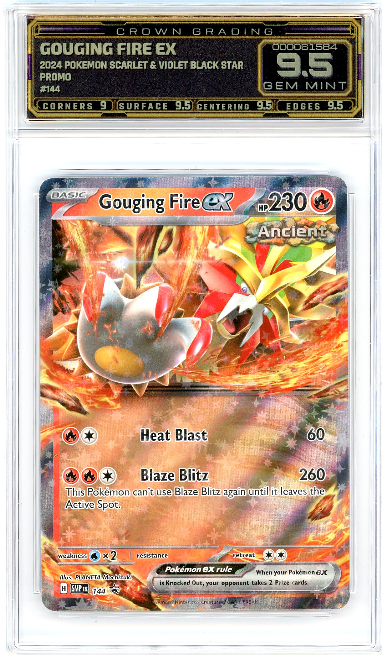 Gouging Fire ex