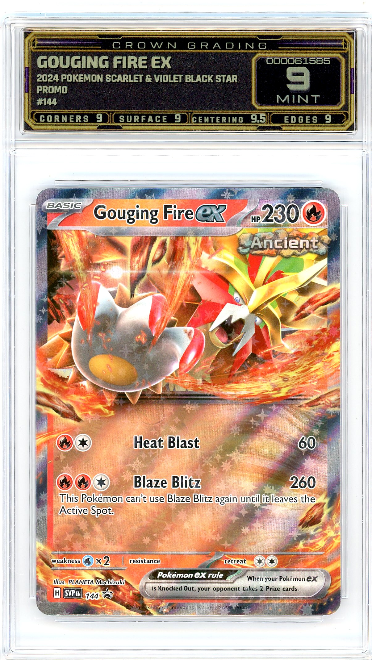 Gouging Fire ex