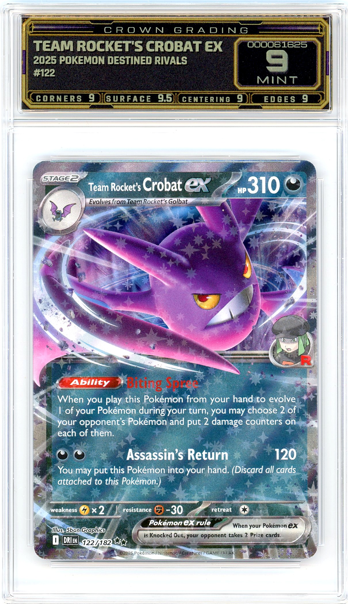 Team Rocket's Crobat ex