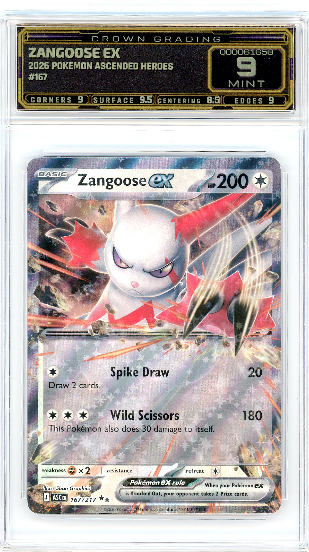 Zangoose ex