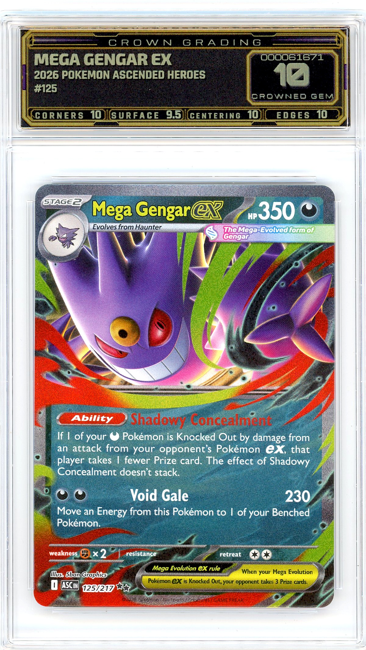 Mega Gengar ex