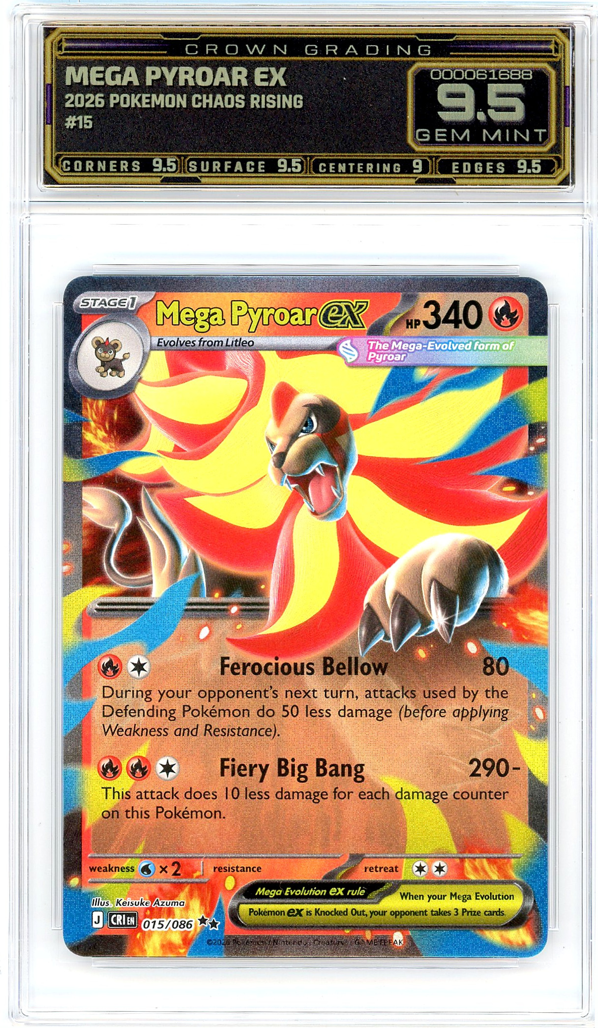 Mega Pyroar ex