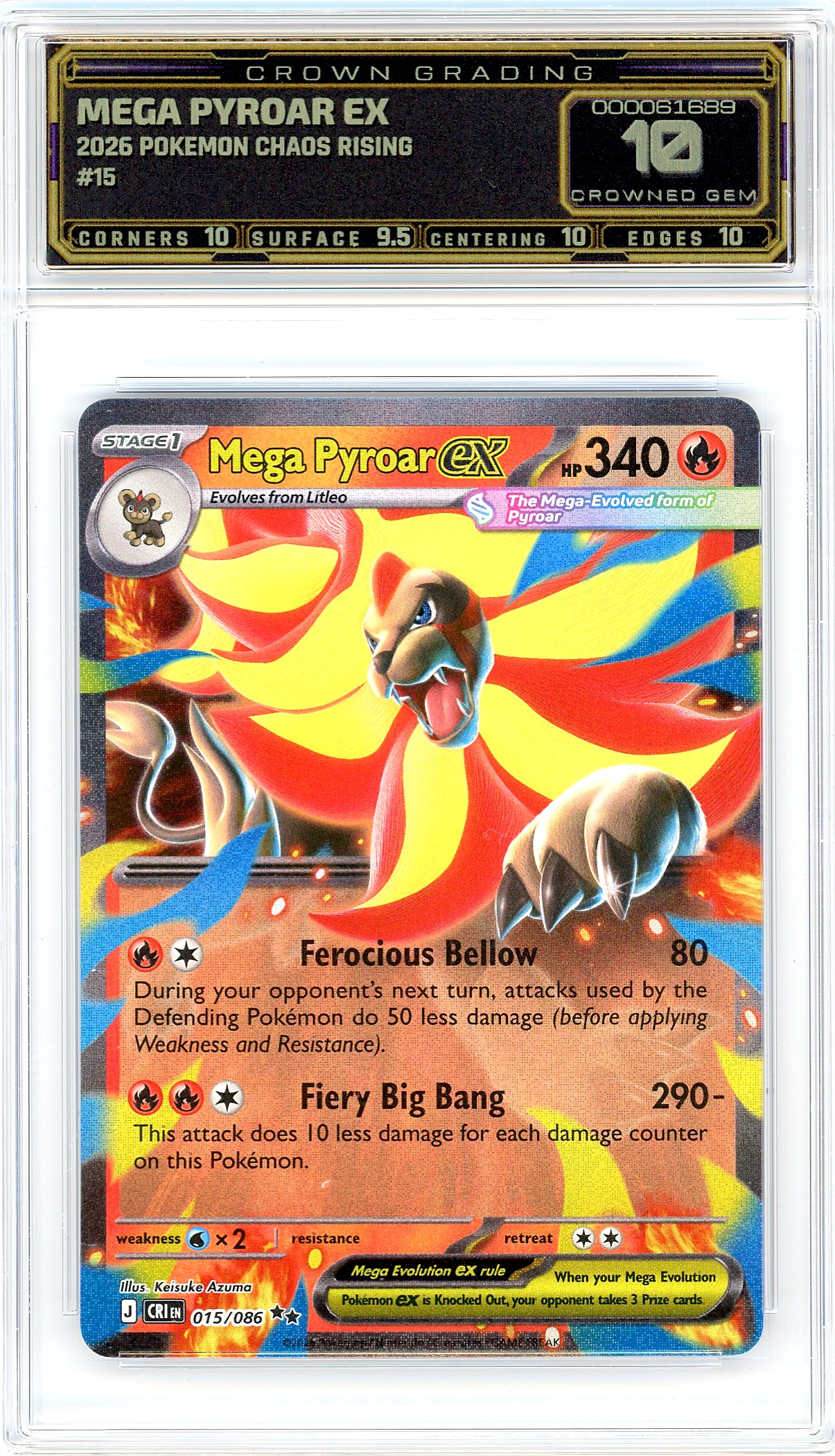 Mega Pyroar ex