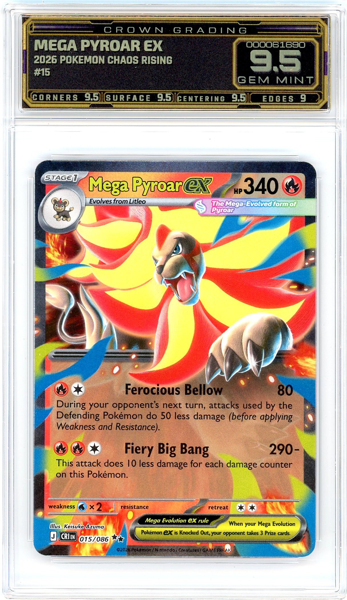 Mega Pyroar ex