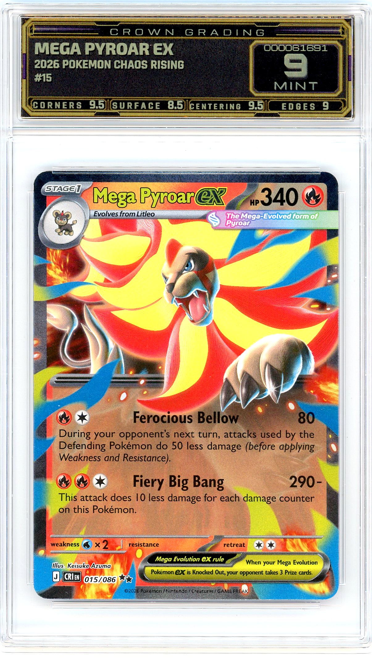 Mega Pyroar ex