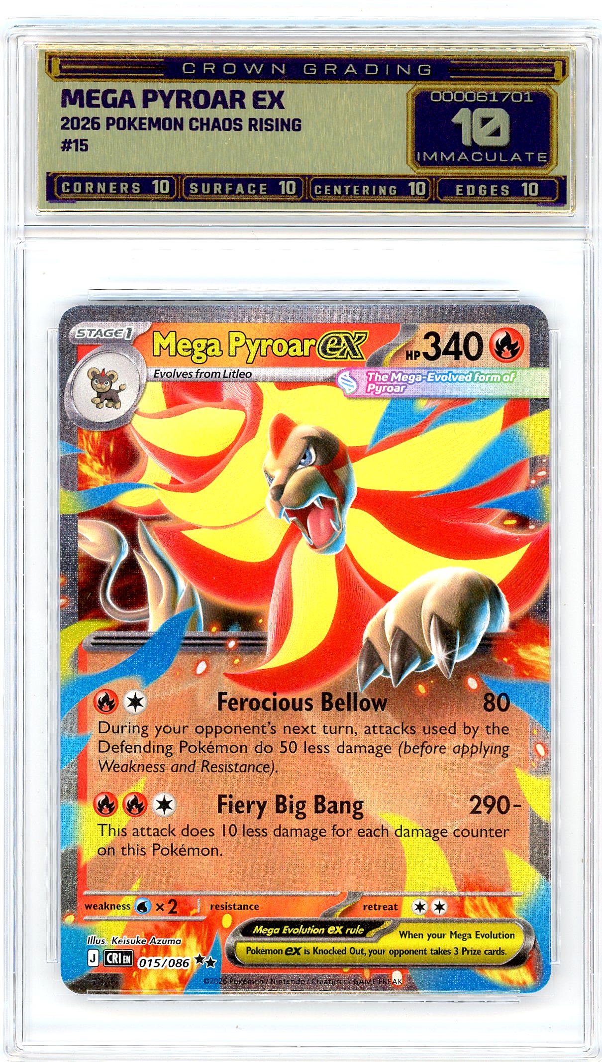 Mega Pyroar ex