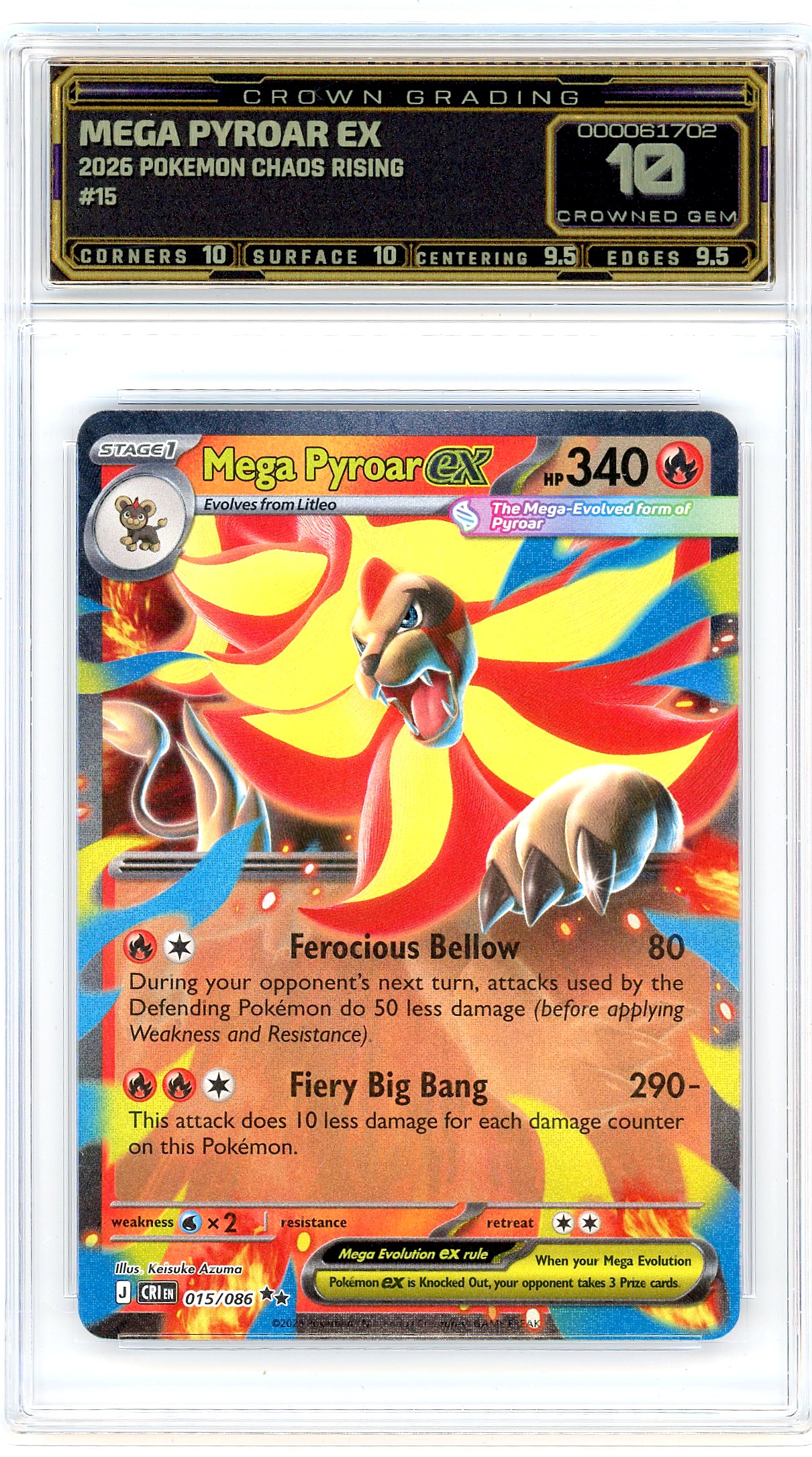 Mega Pyroar ex