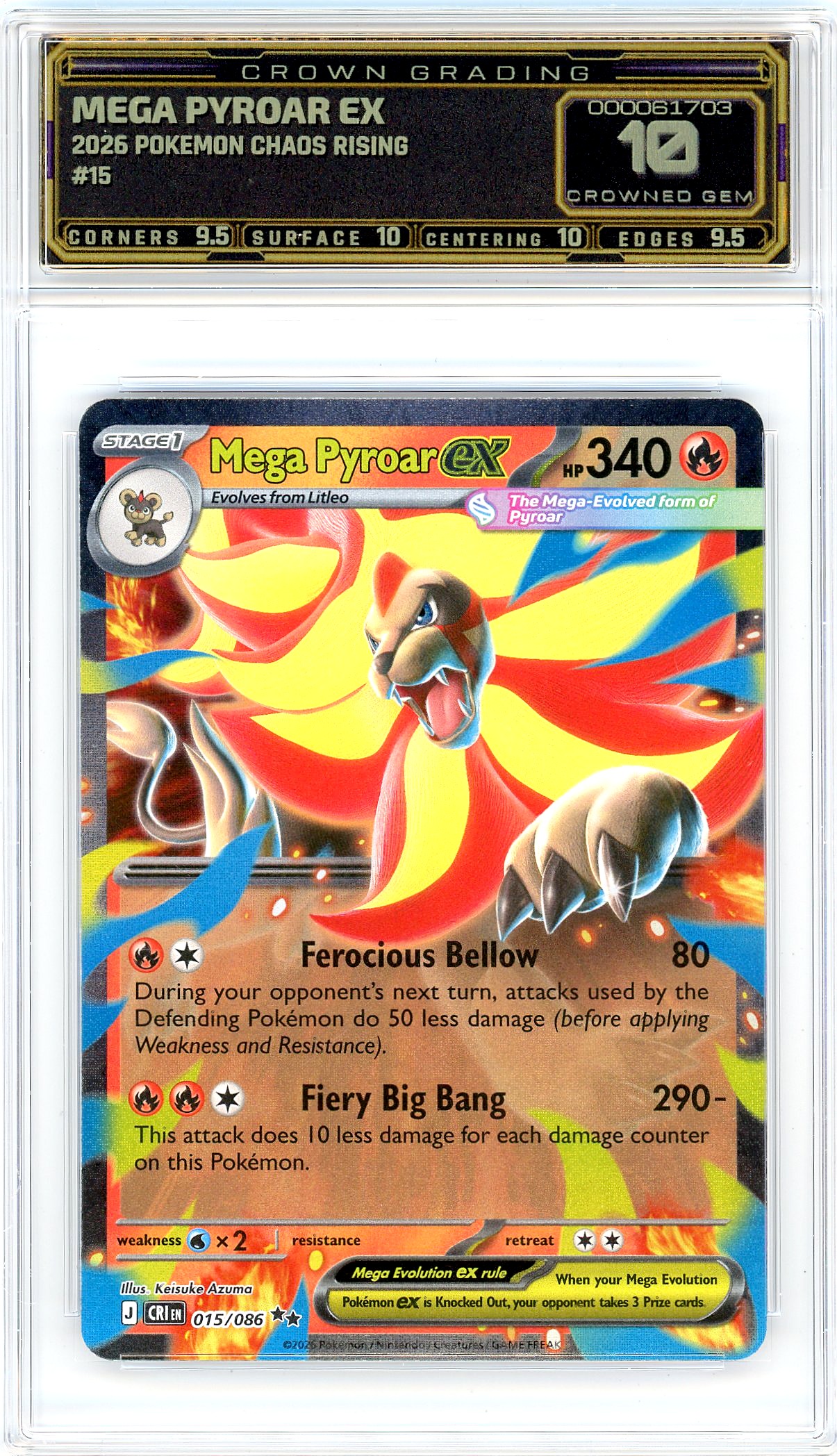 Mega Pyroar ex