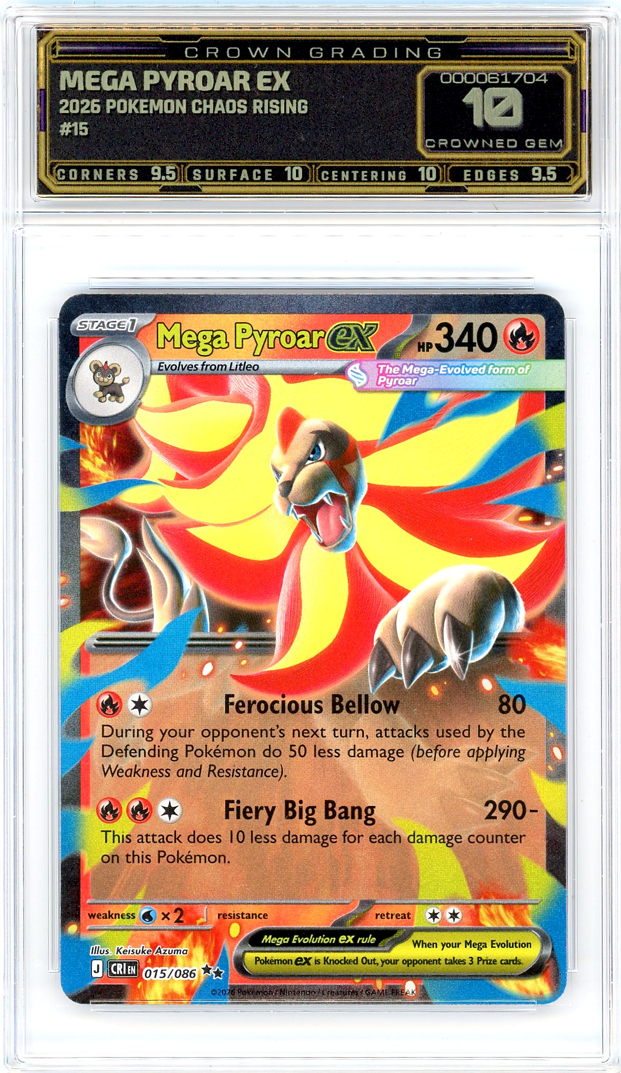 Mega Pyroar ex
