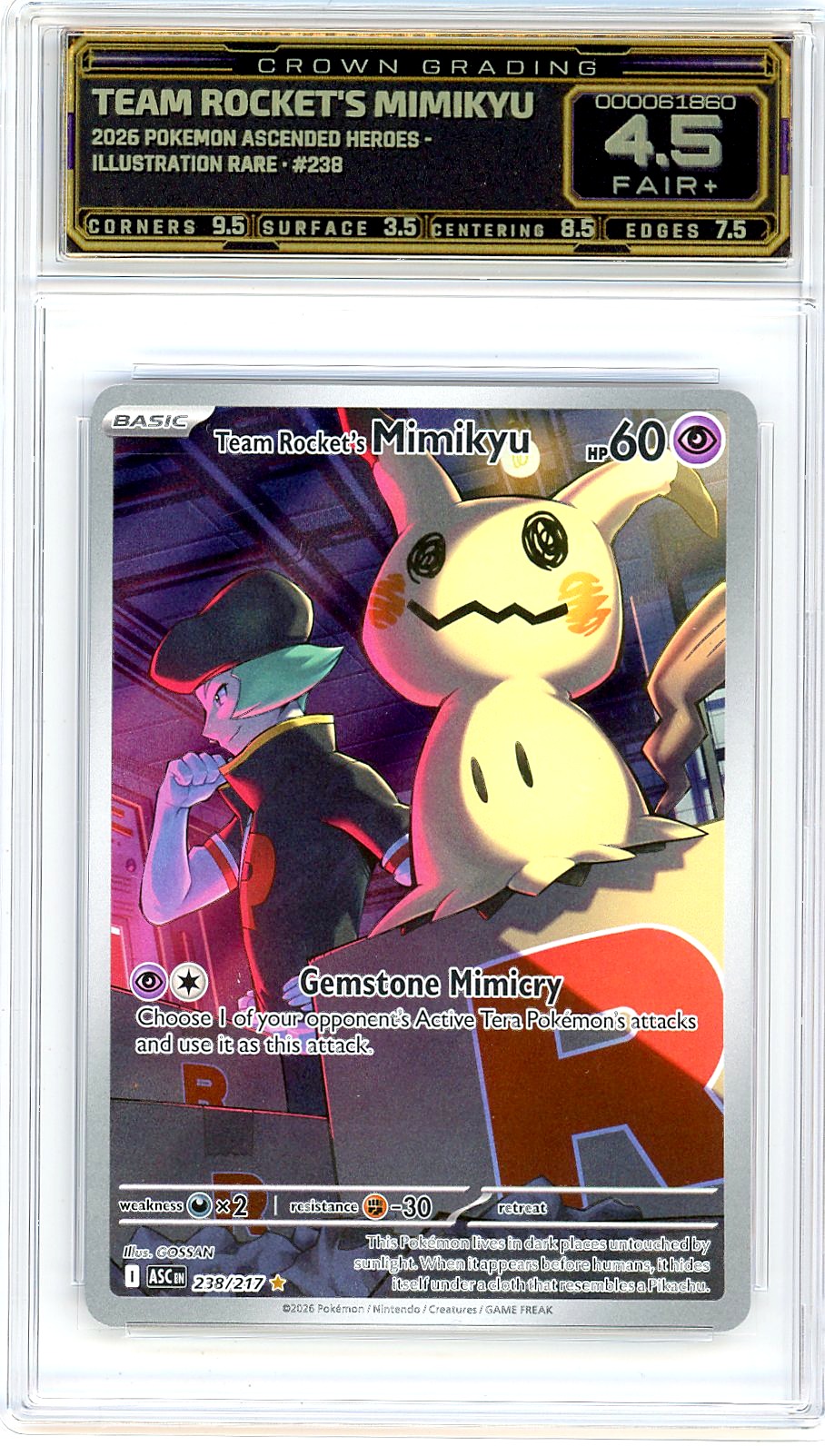 Team Rocket's Mimikyu