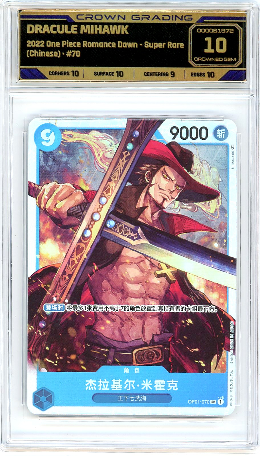 Dracule Mihawk