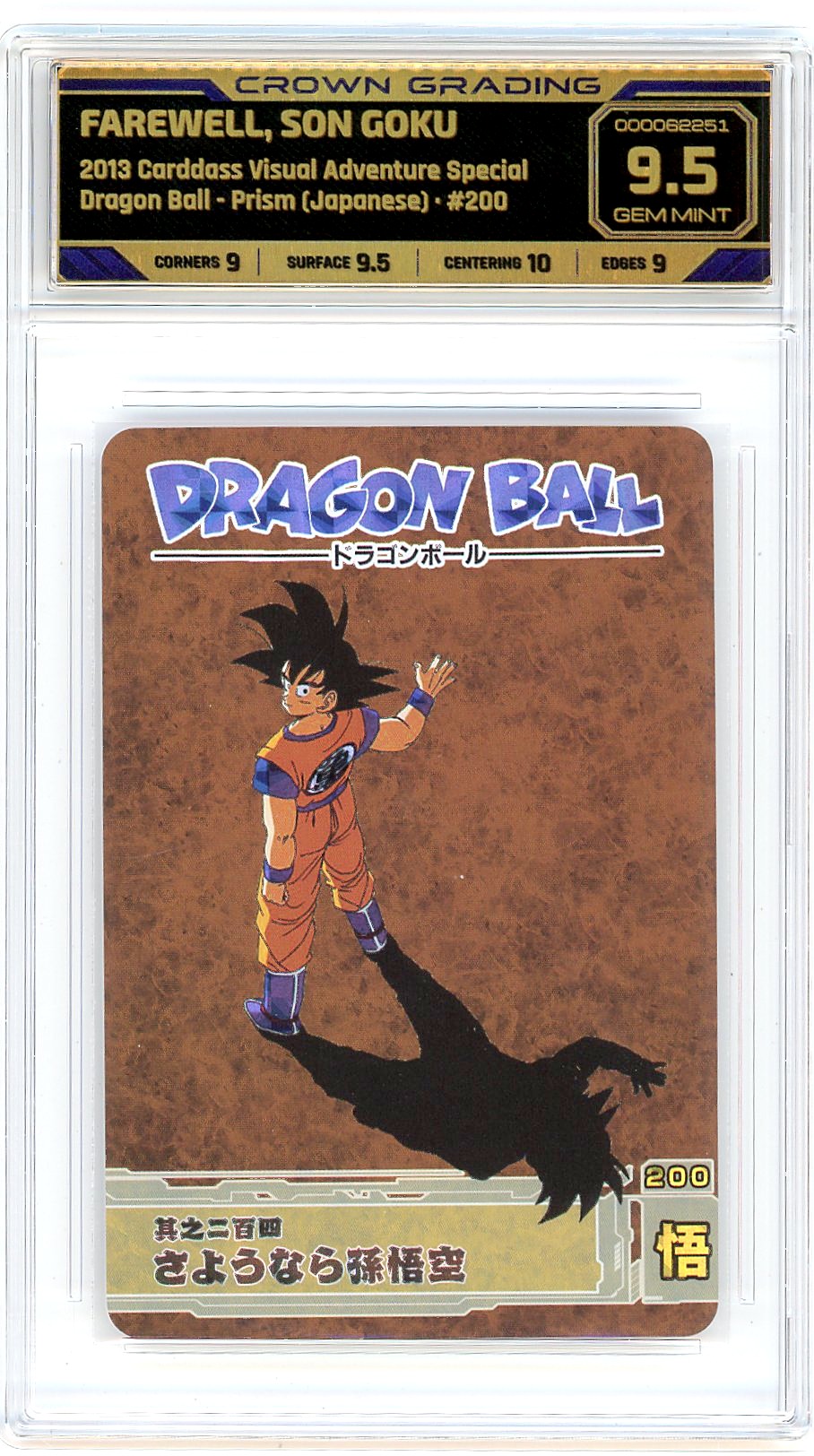 Farewell, Son Goku