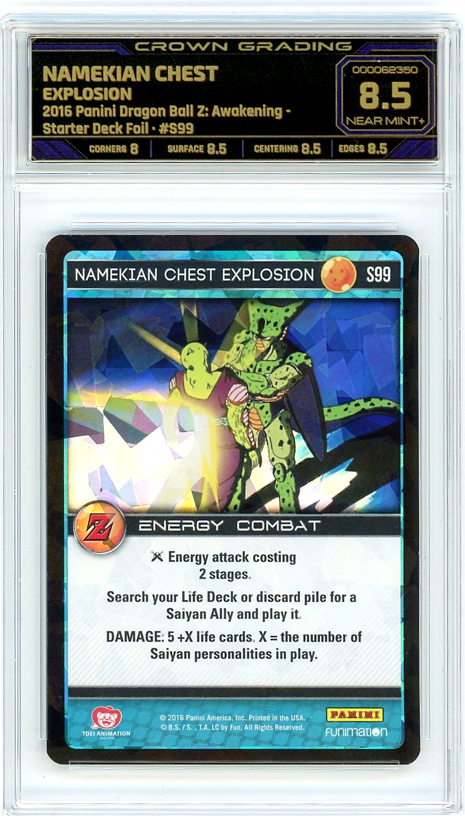 Namekian Chest Explosion