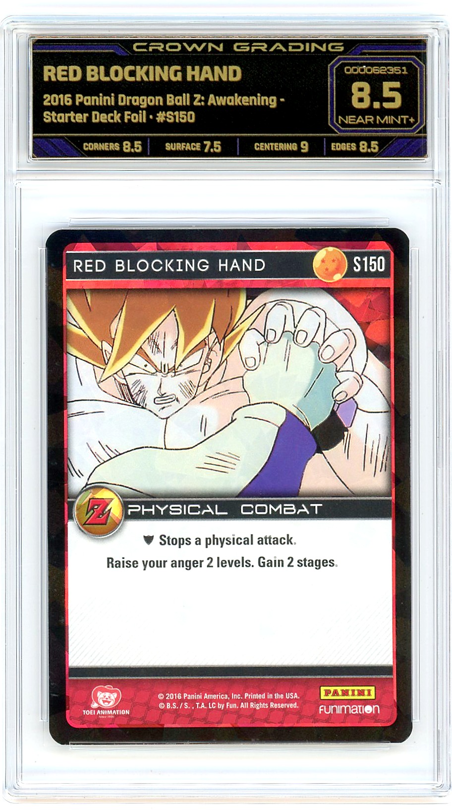 Red Blocking Hand