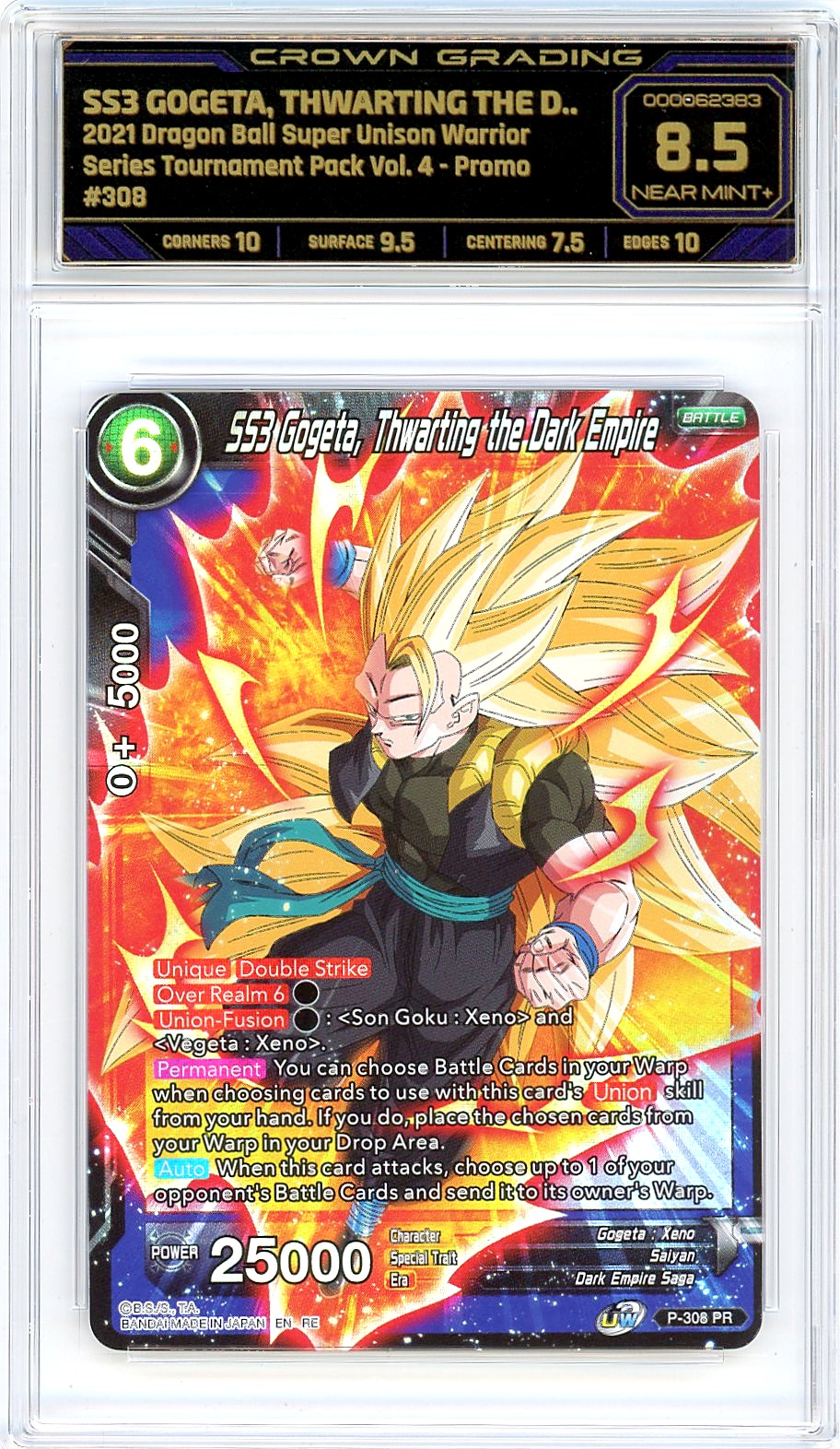 SS3 Gogeta, Thwarting the Dark Empire