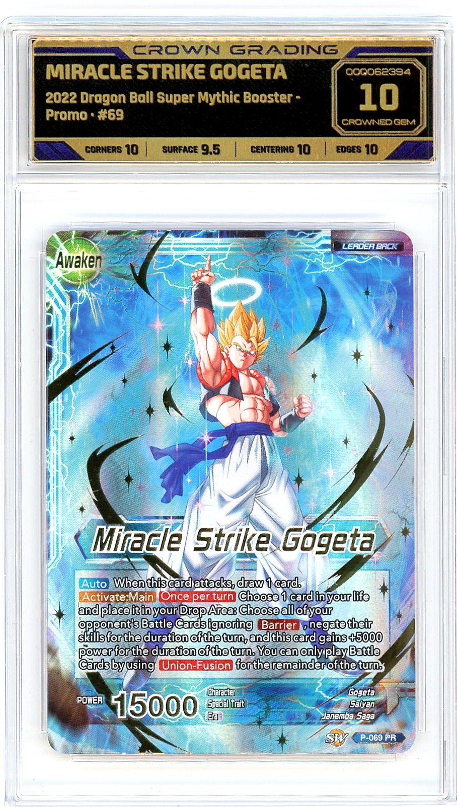 Miracle Strike Gogeta