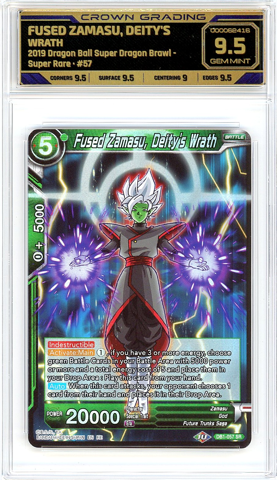 Fused Zamasu, Deity's Wrath