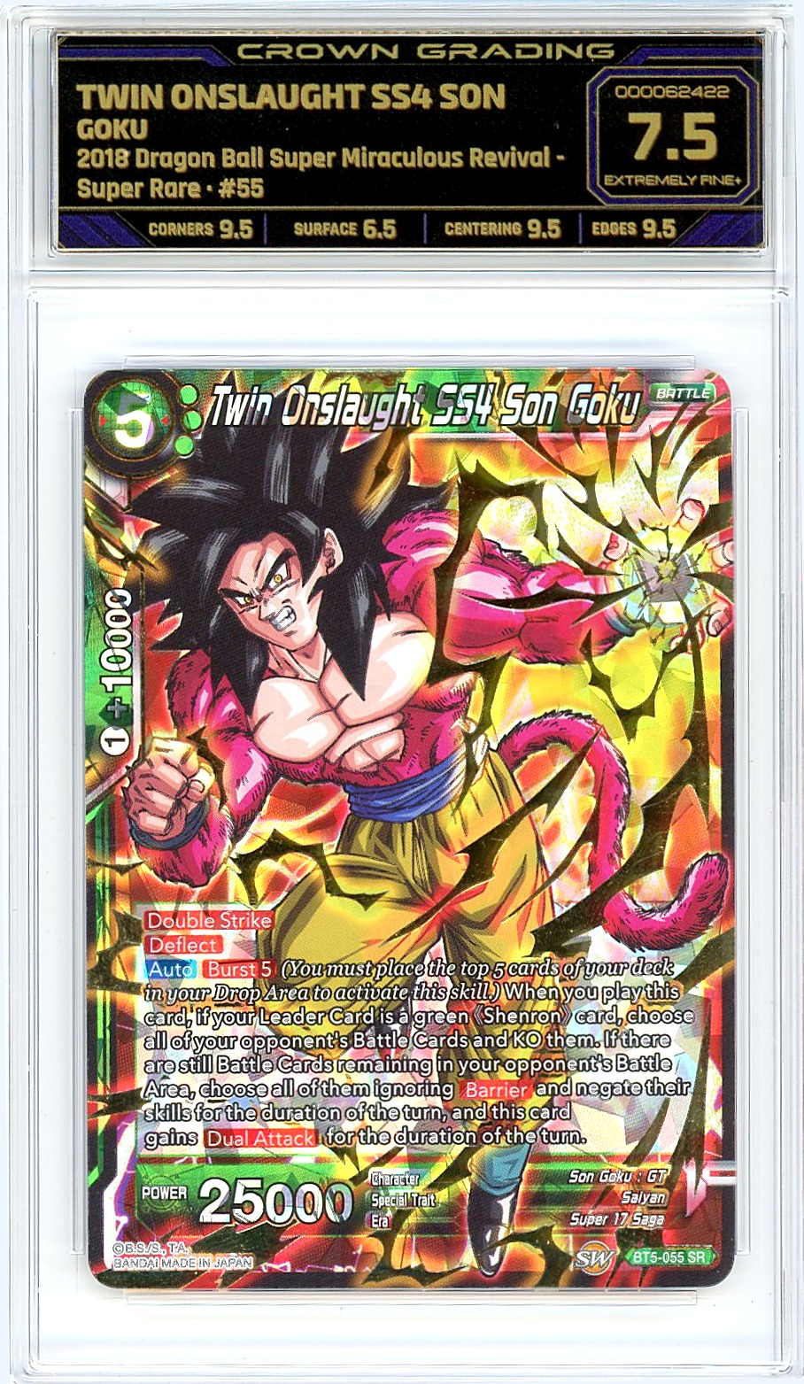 Twin Onslaught SS4 Son Goku