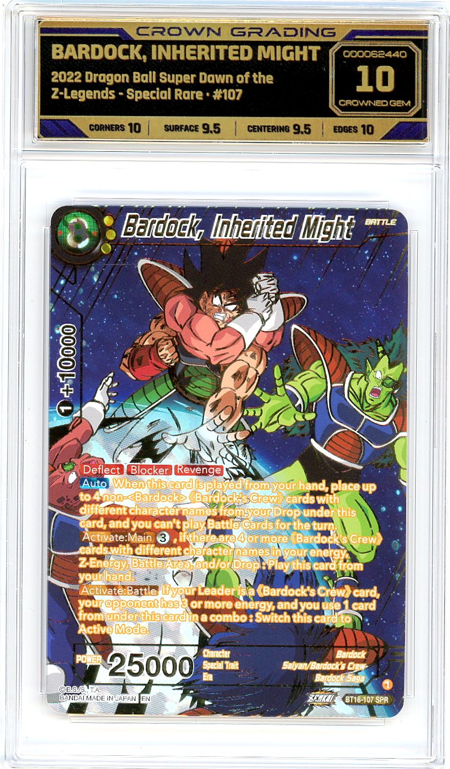 Bardock, Inherited Might
